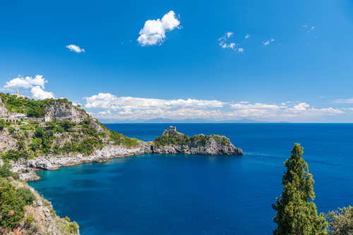 Amalfi,Coast,,Italy.,Breathtaking,Panoramic,View,From,Conca,Dei,Marini