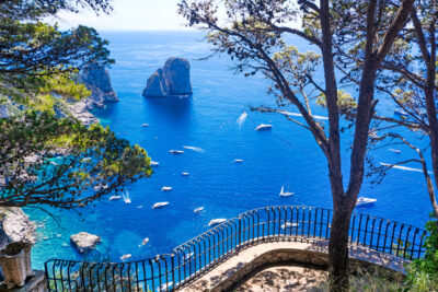 Beautifu,View,Of,Capri,Island,From,Luxury,Terrace