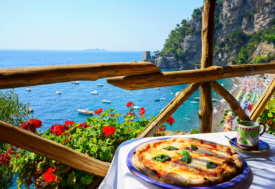 Pizza Place in Terrace Amalfi Coast 