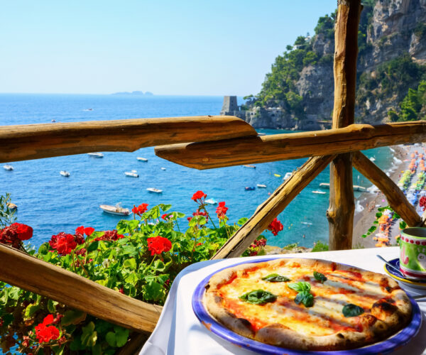Pizza Place in Terrace Amalfi Coast