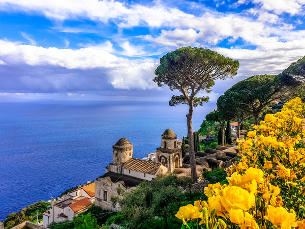 Stunning,View,From,Ravello,Village,,Amalfi,Coast,,Campania,,Italy